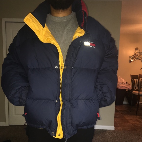 tommy hilfiger jacket bubble